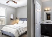Thumbnail 29 of 30 - Master Bedroom at Springhill Apartments, Overland Park, KS