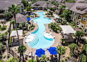 Thumbnail 26 of 61 - Aerial Pool View at Avenues at Tuscan Lakes, League City, Texas