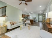 Thumbnail 3 of 46 - Living Room at Prairie Pines Townhomes, Shawnee, Kansas