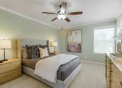 Thumbnail 10 of 46 - Bedroom With Ceiling Fan at Prairie Pines Townhomes, Kansas