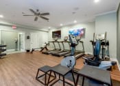 Thumbnail 26 of 46 - Modern Fitness Center at Prairie Pines Townhomes, Shawnee, KS