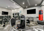 Thumbnail 4 of 49 - Fitness Center With Modern Equipment at Discovery at Kingwood, Texas