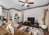 Thumbnail 39 of 45 - Living Room With TV at Avenues at Tuscan Lakes, Texas