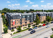 Thumbnail 57 of 100 - Aerial View of Property at Edge 35 Apartments, Indianapolis, Indiana