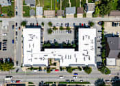 Thumbnail 71 of 100 - Community Aerial View at Edge 35 Apartments, Indianapolis