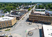 Thumbnail 69 of 100 - Cityscape from Above at Edge 35 Apartments, Indianapolis, 46203