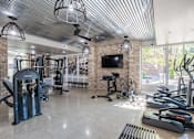 Thumbnail 17 of 100 - Spacious Gym at Edge 35 Apartments, Indiana, 46203