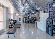 Thumbnail 20 of 100 - Gym with Treadmills at Edge 35 Apartments, Indianapolis