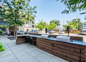Thumbnail 22 of 100 - Community Grilling Station at Edge 35 Apartments, Indianapolis, Indiana