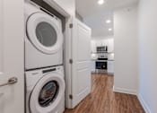 Thumbnail 47 of 100 - White Washing Machine at Edge 35 Apartments, Indianapolis, IN
