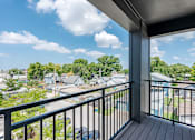 Thumbnail 28 of 100 - Private Balcony at Edge 35 Apartments, Indianapolis, Indiana