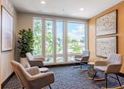 Thumbnail 8 of 100 - Room with Orange Walls at Edge 35 Apartments, Indianapolis, IN