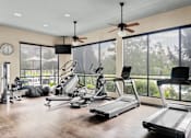 Thumbnail 20 of 59 - Fitness Center With Modern Equipment at Adara Overland Park, Overland Park, KS