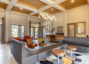 Thumbnail 32 of 47 - Common room with large couch at Grand Villas at Cinco Ranch, Katy