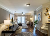 Thumbnail 23 of 47 - Beautiful living room at Grand Villas at Cinco Ranch, Katy, TX