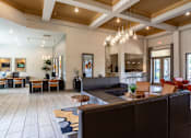 Thumbnail 31 of 47 - Common room with couch at Grand Villas at Cinco Ranch, Katy, TX, 77494