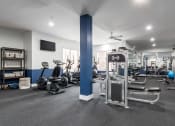 Thumbnail 38 of 61 - exercise machines in fitness center at The Greyson, Hilliard, Ohio