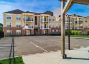 Thumbnail 11 of 61 - basketball court with building in background at The Greyson, Ohio