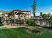 Thumbnail 4 of 61 - picnic area next to pool at The Greyson, Hilliard, OH