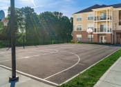 Thumbnail 12 of 61 - basketball court with building in background at The Greyson, Ohio, 43026