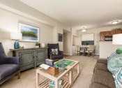 Thumbnail 50 of 61 - living room in apartment at The Greyson, Hilliard, 43026