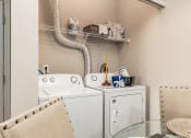 Thumbnail 45 of 61 - washer and dryer units in apartment at The Greyson, Hilliard