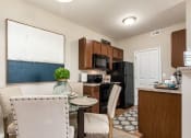 Thumbnail 44 of 61 - dining area next to kitchen in apartment at The Greyson, Ohio, 43026