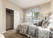 Thumbnail 54 of 61 - bedroom with view of closet in apartment at The Greyson, Ohio