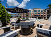 Thumbnail 17 of 52 - Patio with Table and Chairs at Imperial Lofts, Texas