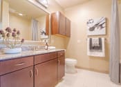 Thumbnail 12 of 52 - Bathroom with Cabinet at Imperial Lofts, Texas, 77498