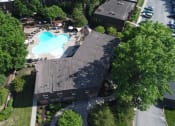 Thumbnail 6 of 19 - Aerial View Of Pool at London House Apartments, Kansas, 66215