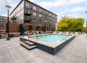 Thumbnail 16 of 65 - Pool and Sun Deck Area at Marquee, Minneapolis, MN, 55403