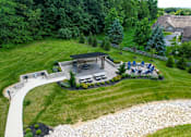 Thumbnail 60 of 62 - A backyard with a gazebo and a patio area. at Overland Park, Pickerington, OH, 43147