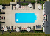 Thumbnail 16 of 62 - Aerial Pool View at Overland Park, Pickerington, OH