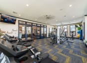 Thumbnail 23 of 64 - exercise machines in fitness center at Overland Park, Pickerington, Ohio