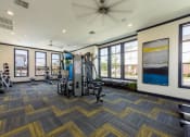 Thumbnail 21 of 64 - weight machines in fitness center at Overland Park, Pickerington