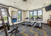 Thumbnail 24 of 64 - treadmills in fitness center at Overland Park, Ohio, 43147