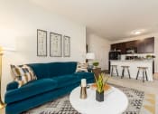 Thumbnail 32 of 64 - living room in apartment at Overland Park, Pickerington, OH