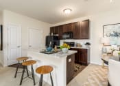 Thumbnail 46 of 64 - kitchen in apartment at Overland Park, Pickerington, Ohio