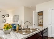 Thumbnail 44 of 64 - kitchen in apartment at Overland Park, Ohio, 43147
