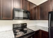 Thumbnail 49 of 64 - kitchen in apartment at Overland Park, Pickerington