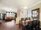 Thumbnail 11 of 38 - dining and living room area at River Pointe, Conroe, Texas