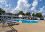 Thumbnail 3 of 40 - Pool And Sundeck at Spring Creek Townhomes, Springfield, Illinois