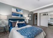 Thumbnail 25 of 34 - Bedroom with blue theme at Candles, Springfield, 62704
