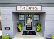Thumbnail 11 of 59 - Building Entrance at The Greyson, Hilliard, OH