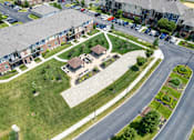 Thumbnail 29 of 59 - Aerial Parking Lot View at The Greyson, Hilliard