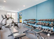 Thumbnail 11 of 73 - Fitness Center  at The MK, Indianapolis