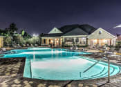 Thumbnail 17 of 38 - Night View Of Pool at Waterstone at Cinco Ranch, Texas