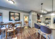 Thumbnail 16 of 29 - kitchen with breakfast bar