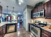 Thumbnail 18 of 29 - kitchen with stainless steel appliances